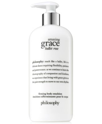 philosophy - Amazing Grace Ballet Rose Firming Body Emulsion, 16-oz.