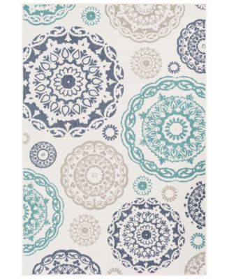 Surya - Alfresco ALF-9665 Teal 3' x 5'6" Area Rug