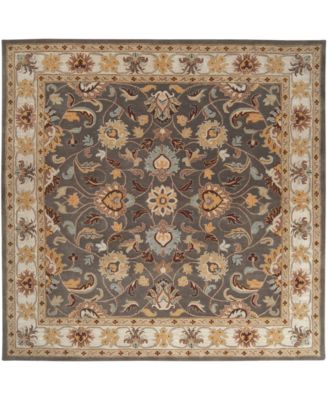 Surya - Caesar CAE-1005 Charcoal 8' Square Area Rug