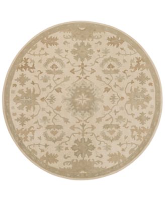 Surya - Caesar CAE-1161 Beige 4' Round Area Rug