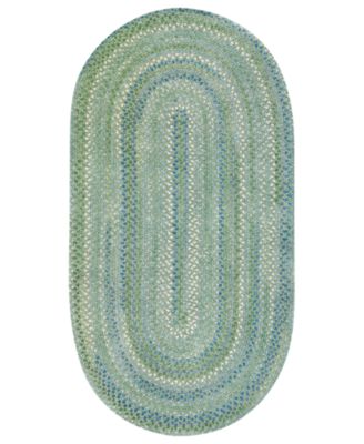 Capel - Area Rug, Sailor Boy Oval Braid 0470-200 Sea Monster 2' x 3'