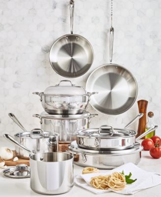 All-Clad - 14-Pc. Stainless Steel Cookware Set