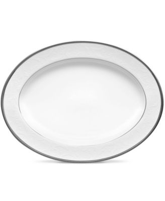 Noritake - Regina Platinum Oval Platter, 16"