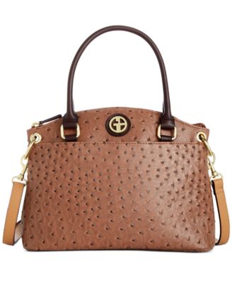 Giani Bernini - Faux Ostrich Mini Satchel