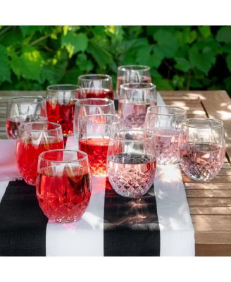 Longchamp - 10oz stemless wine set/12