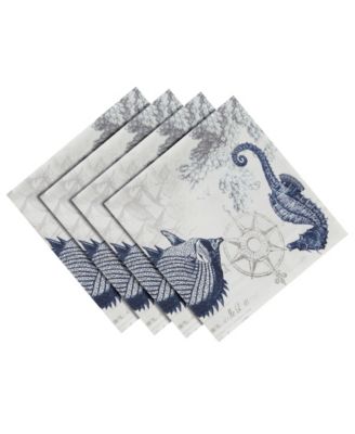 Laural Home - Seaside Postcard 19x19 Napkin