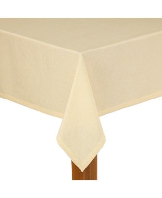 Lintex - Danube 70" Round 52%Cottom 48%Poly Tablecloth Butter