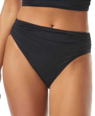 Carmen Marc Valvo - Ruched Bikini Bottoms