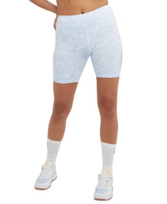 Champion - Women's Authentic Logo-Print Bike Shorts