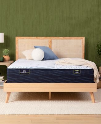 Serta - iComfortECO™ Q15GL Quilted Hybrid 13" Plush Mattress, Full