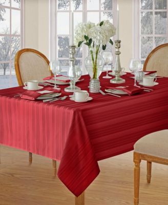 Elrene - Denley Stripe Tablecloth Collection
