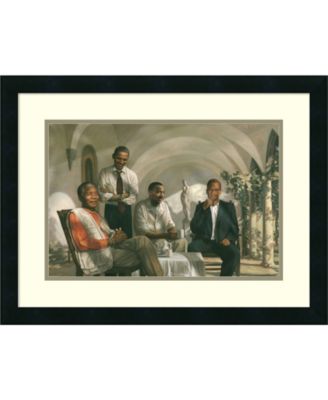 Amanti Art - The Pioneers 25x19 Framed Art Print