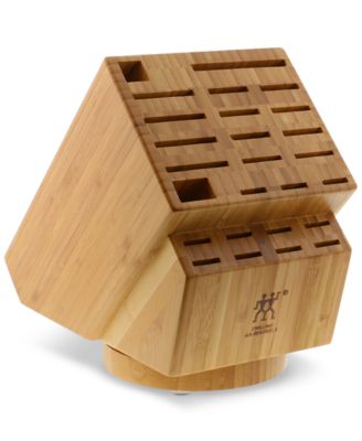 Zwilling - J.A. Henckels Bamboo 26-Slot Swivel Knife Block
