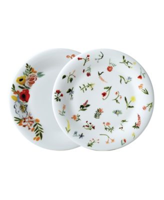 Twig New York - Language of Flowers Set of Two 8.5" Salad Plates