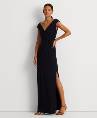 Lauren Ralph Lauren - Jersey Off-the-Shoulder Gown
