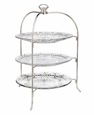 Godinger - "Dublin" 3-Tier Serving Rack