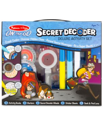 Melissa and Doug - Kids' Secret Decoder Deluxe Activity Set