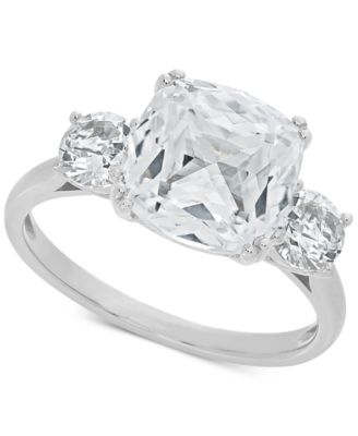 Arabella - Cubic Zirconia Statement Ring in Sterling Silver
